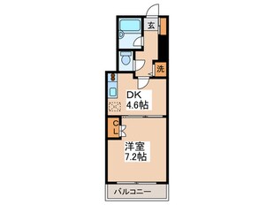 ウインザ－パ－ク南６条の物件間取画像